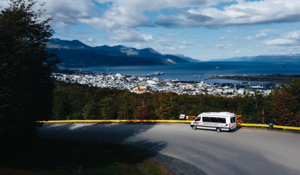 Vista panoramica de Ushuaia